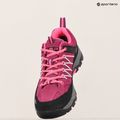 Juniorské topánky CMP Rigel Low Wp berry / pink fluo 9