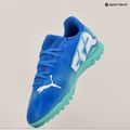 Detské kopačky PUMA Future 7 Play TT Jr hyperlink blue/mint/puma white 9