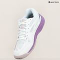 Detská volejbalová obuv Mizuno Lightning Star Z7 white/patrician purple/quince 9