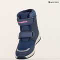 Juniorské snehule KangaROOS K-MJ Edison EV RTX SL dk navy / daisy pink 17