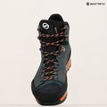 Pánska prístupová obuv SCARPA Zodiac TRK GTX petrol/rust orange 10