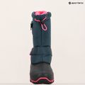 Juniorské snehule KangaROOS Kanga-Bean II dk navy / daisy pink 9