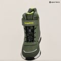 Juniorské snehule KangaROOS K-MJ Edison EV RTX SL olive / limetta dino 17