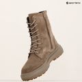 Dámske topánky Geox Lamidie + Grip taupe 18