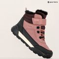 Juniorské snehule Geox Trekkyup ABX dark pink 17