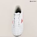 Pánske futbalové topánky Mizuno Morelia Neo IV Pro MD white/ radiant red/ hot coral 9