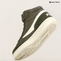 Detské topánky FILA Crew Velcro Mid olive night 16