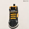 Juniorské topánky Geox Inek black/yellow 18