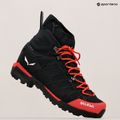 Pánske trekové topánky Salewa Ortles Light Mid Ptx flame/black 8