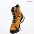 Pánske trekové topánky Salewa Puez Winter Mid Ptx golden brown/black 11