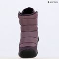 Detské snehule KEEN Puffrider WP black plum/daiquiri green 15