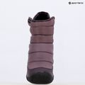 Juniorské snehule KEEN Puffrider WP black plum/daiquiri green 9