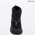 Geox Willaboom ABX detské snehové topánky čierna / fuchsiová 9