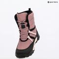 Junior snehule Geox Trekkyup ABX boots antique rose / black 9