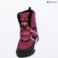 Juniorské snehule Geox Trekkyup ABX dark raspberry/black 9