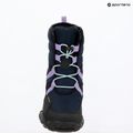Juniorské snehule Geox Trekkyup ABX navy/purple 9