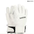Pánske lyžiarske rukavice Descente 5 Finger Leather white 7