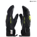 Pánske lyžiarske rukavice LEKI WCR C-Tech 3D Mitt black/ ice lemon 9