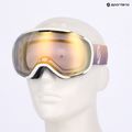 Lyžiarske okuliare SCOTT Faze II LS white/soft pink/light sensitive bronze chrome 7