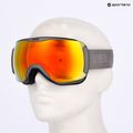 Lyžiarske okuliare UVEX Downhill 2100 CV rhino matt/mirror orange orange 7
