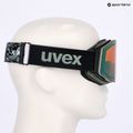 Lyžiarske okuliare UVEX Gravity FM acid green matt/mirror opal orange clear 7
