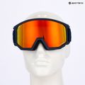 Lyžiarske okuliare UVEX Athletic CV navy matt/mirror orange green 6