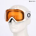Lyžiarske okuliare Oakley O-Frame 2.0 Pro L matte white/persimmon 7