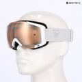 Lyžiarske okuliare Rossignol Airis Sonar white/super silver 9