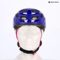 Fialová detská cyklistická prilba Kellys Zigzag 022 7