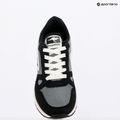 KangaROOS K-Sneak Jay jet black/steel grey detská obuv 10