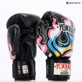 Pánske boxerské rukavice YOKKAO Flames black 8