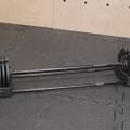 Činka/štangľa 2 v 1 TREXO TRX-ABD40 1-40 kg čierna/oranžová 12