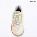 Dámske tenisové topánky Mizuno Break Shot 4 AC snow white/ neon flame/ ghost gray 9