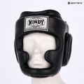Boxerská prilba WINDY Genuine Leather black 6