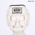 Boxerská prilba WINDY Genuine Leather white 6