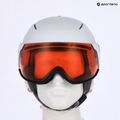 Lyžiarska prilba Giro Aria Spherical S2 matná biela/živá cooper 10