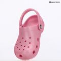 Crocs Classic Glitter Clog Detské žabky pink tweed glitter 8