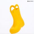 Detské čižmy Crocs Handle It Rain Boot Kids yellow 9