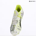 Pánske kopačky PUMA King Ultimate Forever FG/AG biela šedá/electric lime/puma white/flat light gray 9