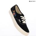 Vans Authentic čierne kvetinové topánky 9