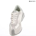 Dámske topánky KARL LAGERFELD Velocette Embro Nft white leather/textile w/silver 9