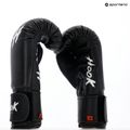 Kožené boxerské rukavice HOOK FIGHTING Ready to Fight čierne 8
