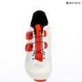 Pánske cyklistické tretry Northwave Revolution white/red fluo 12