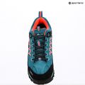 Dámske trekové topánky CMP Moon Low Wp teal/red fluo 6
