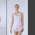 Dámske tenisové tielko HEAD Spirit Tank Top print vision w/alight lilac 5