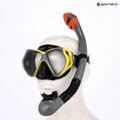 AQUASTIC Shoal šnorchlovací set maska + šnorchel sivý 12