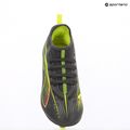 Detské kopačky PUMA Ultra 5 Match FG/AG Jr matná stará strieborná/žltá výstražná/puma stará strieborná 9