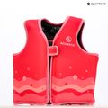 Detská bezpečnostná vesta AQUASTIC Junior dark pink 12