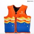 AQUASTIC Junior oranžová/modrá vesta 12