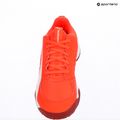 Detské hádzanárské topánky PUMA Accelerate Jr glowing red/white/dark crimson/black 12